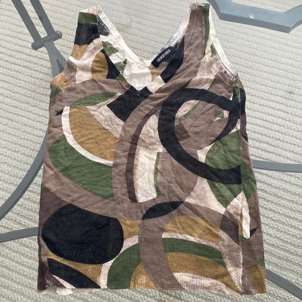 Georges rech linen tank